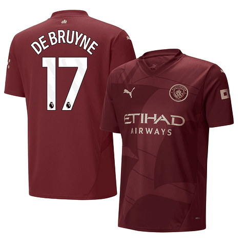3ª Camisola Man City 24/25 - De Bruyne 17