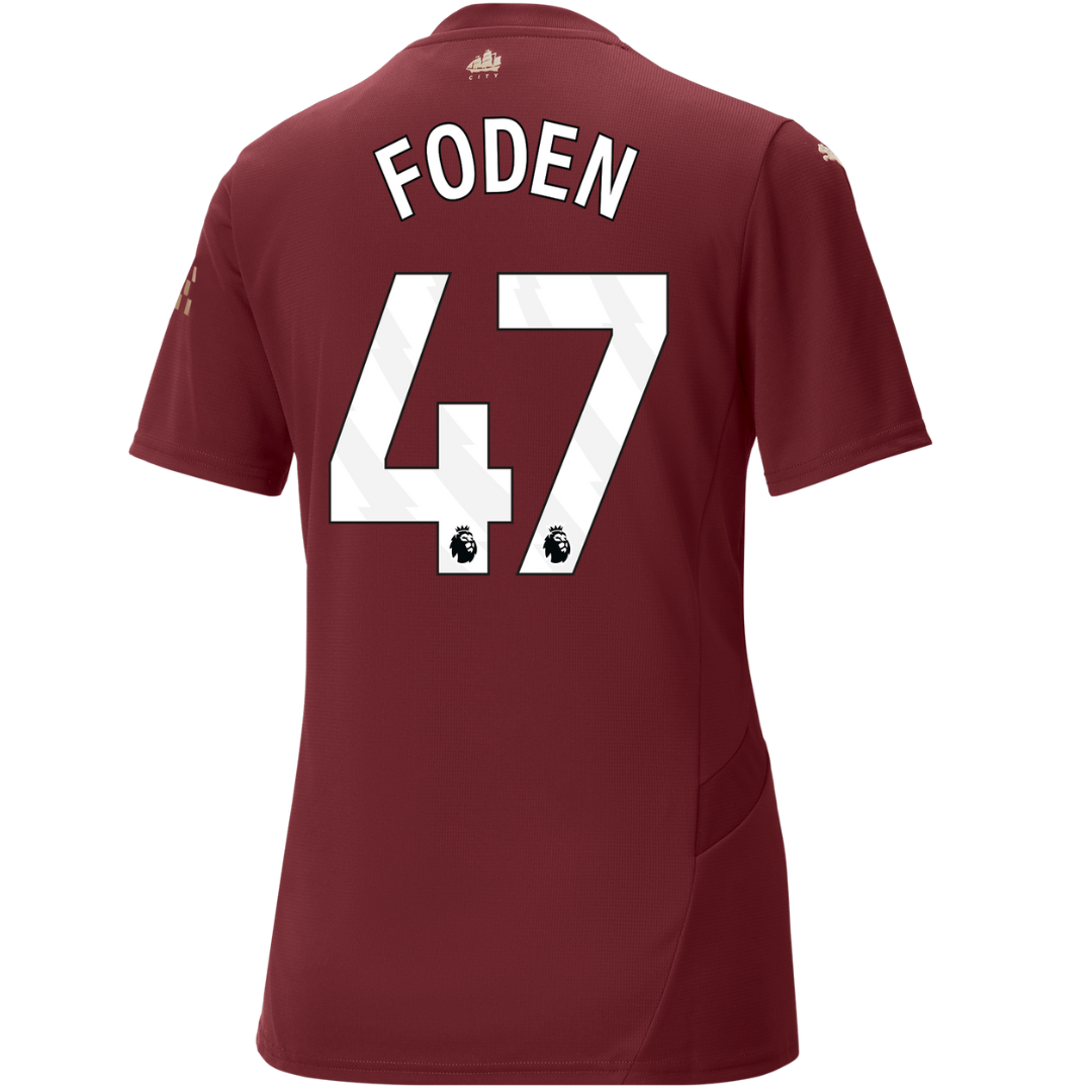 3ª Camisola Man City 24/25 - Foden 47 - Versão feminina 2