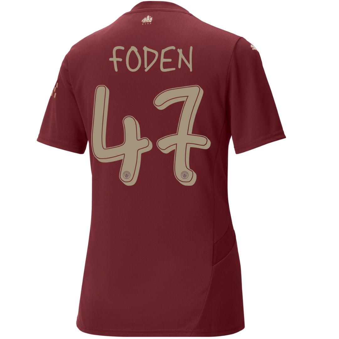 3ª Camisola Man City 24/25 - Foden 47 - Versão feminina 3