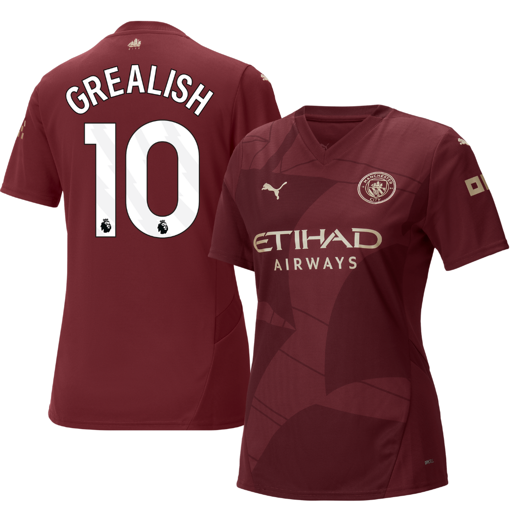 3ª Camisola Man City 24/25 - Grealish 10 - Versão feminina 1
