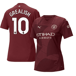 3ª Camisola Man City 24/25 - Grealish 10 - Versão feminina