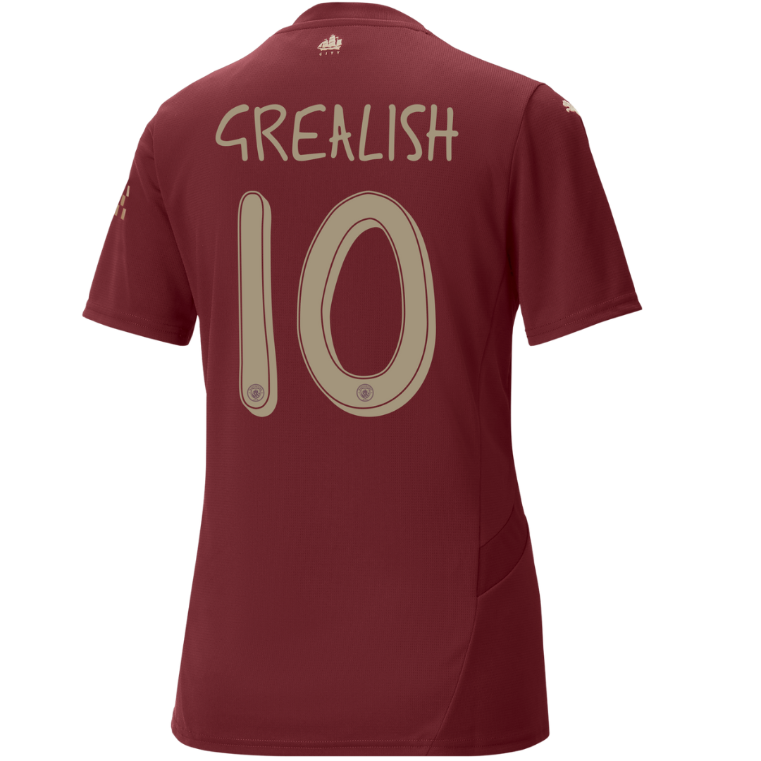 3ª Camisola Man City 24/25 - Grealish 10 - Versão feminina 3
