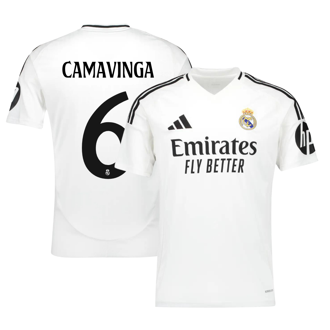 Camisola Principal Real Madrid 24/25 - Camavinga 6 1