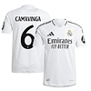 Camisola Principal Real Madrid 24/25 - Camavinga 6