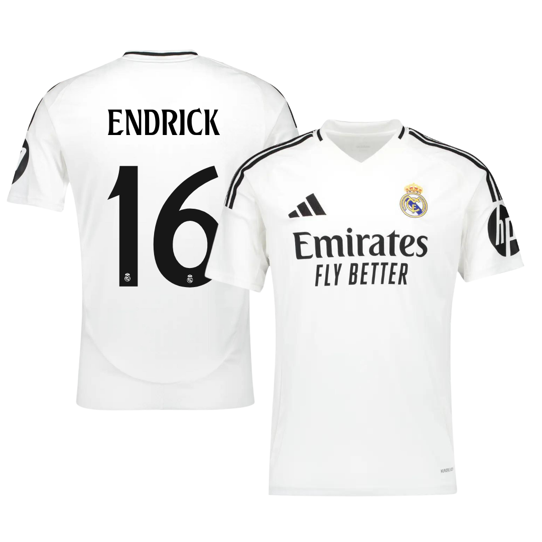 Camisola Principal Real Madrid 24/25 - Endrick 16 1