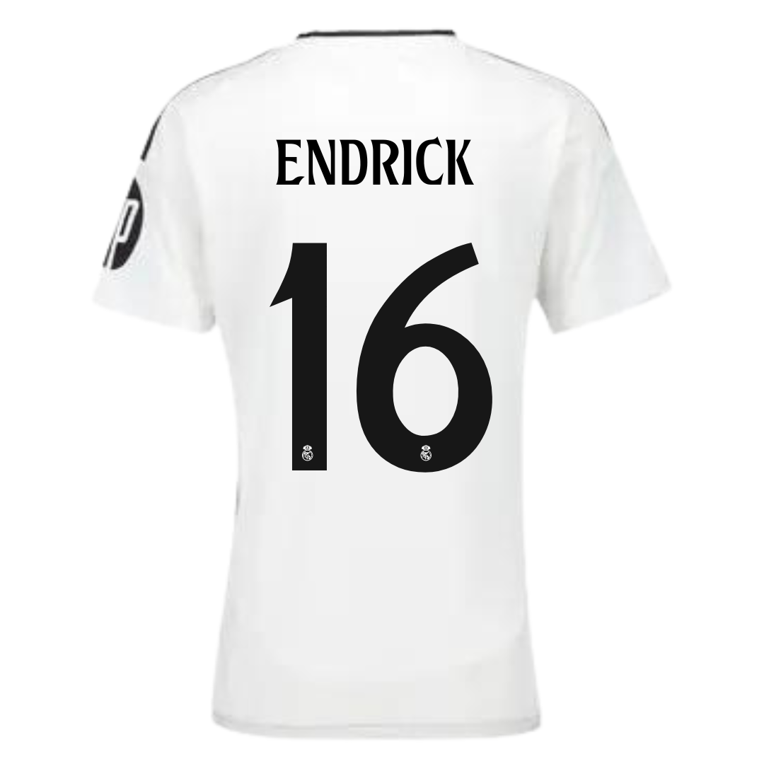 Camisola principal Real Madrid 24/25 - Endrick 16 - Versão feminina 3