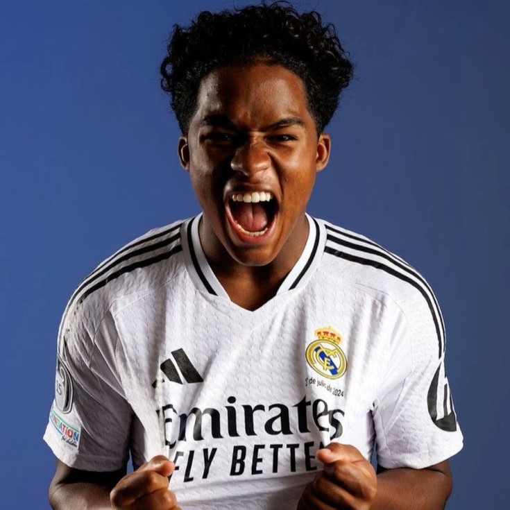 Criança - Camisola principal Real Madrid 24/25 - Endrick 16 2