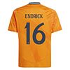 Criança - Camisola alternativa Real Madrid 24/25 - Endrick 16