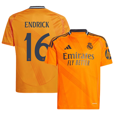 Criança - Camisola alternativa Real Madrid 24/25 - Endrick 16
