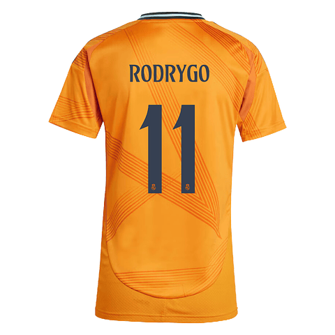 Camisola alternativa Real Madrid 24/25 - Rodrygo 11 - Versão feminina