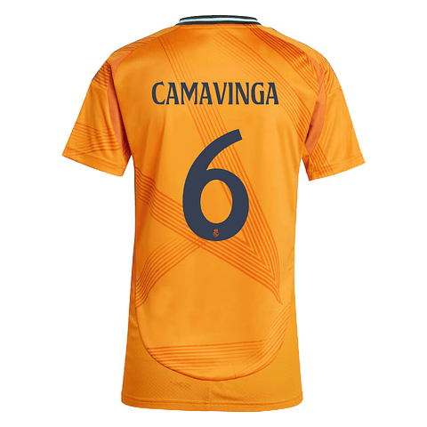 Camisola alternativa Real Madrid 24/25 - Camavinga 6 - Versão feminina
