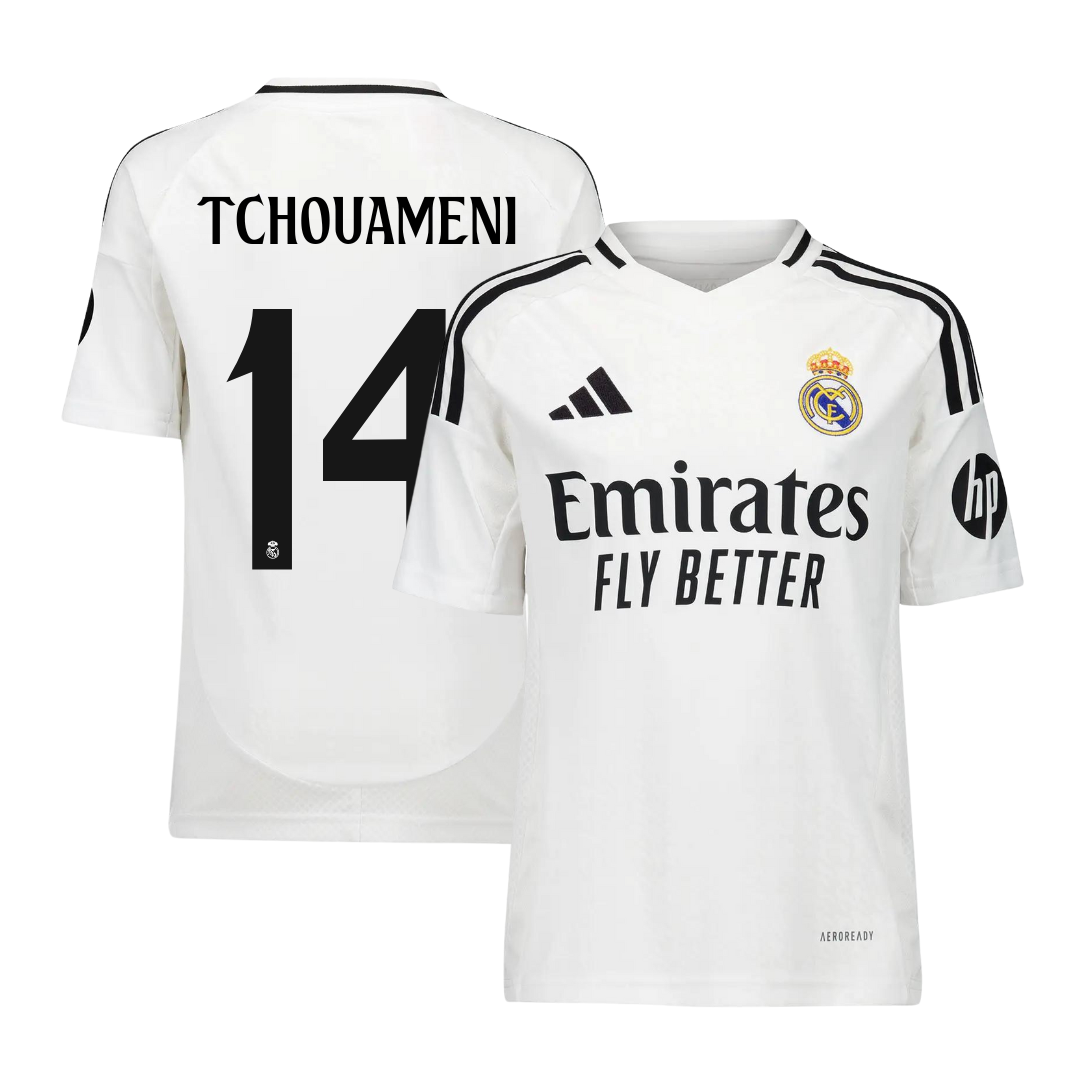 Criança - Camisola principal Real Madrid 24/25 - Tchouameni 14 1
