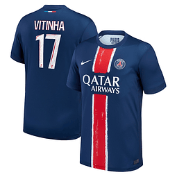 Criança - Camisola principal PSG 24/25 - Vitinha 17