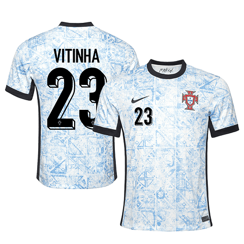 Criança - Camisola alternativa Portugal Euro 2024 - Vitinha 23