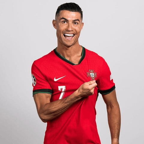 Camisola Principal Portugal Euro 2024 - Ronaldo 7