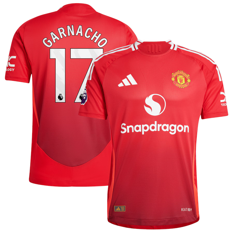 Camisola Principal Manchester United 24/25 - Garnacho 17 5