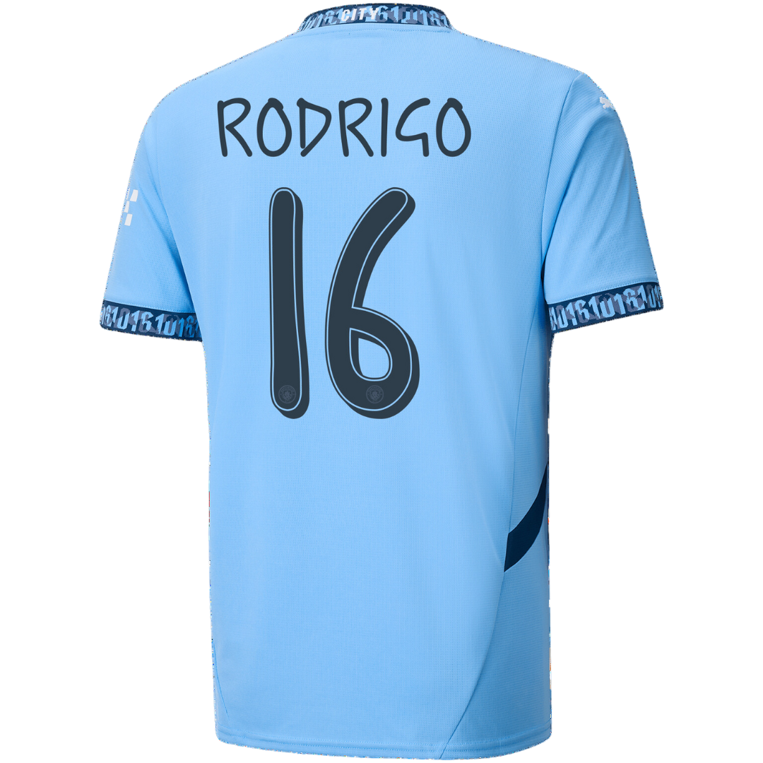 Camisola Principal Man City 24/25 - Rodrigo 16 3