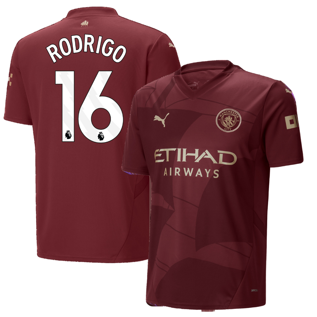 3ª Camisola Man City 24/25 - Rodrigo 16 1