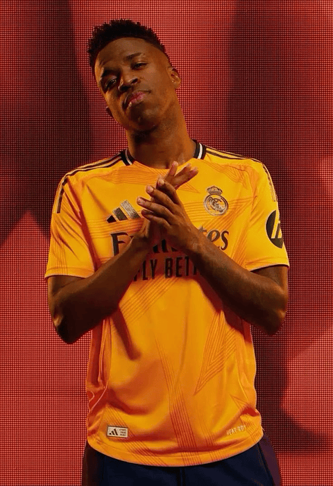 Camisola alternativa Real Madrid 24/25 - Vini Jr. 7 - Versão feminina