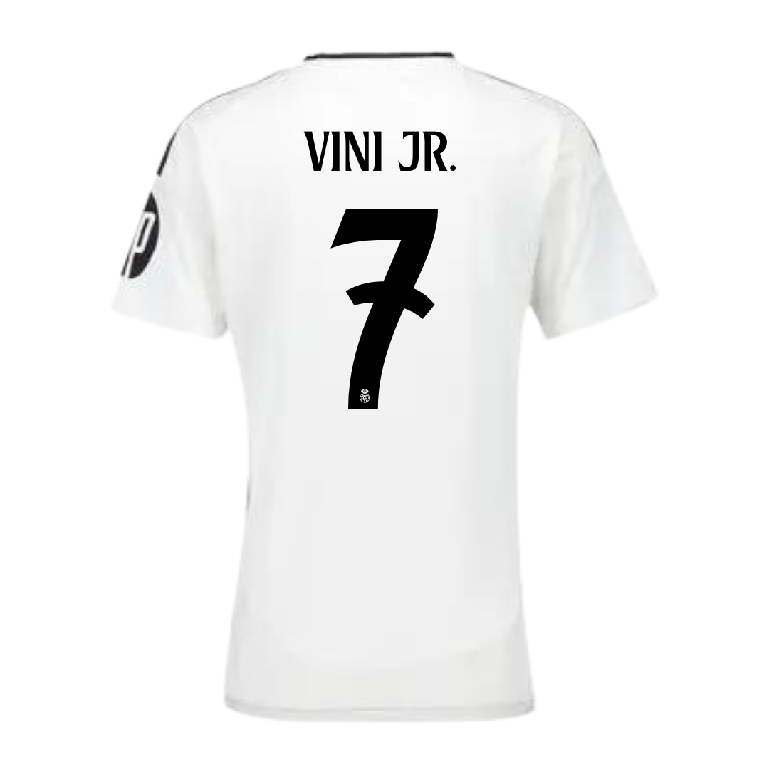Camisola principal Real Madrid 24/25 - Vini Jr. 7 - Versão feminina 3