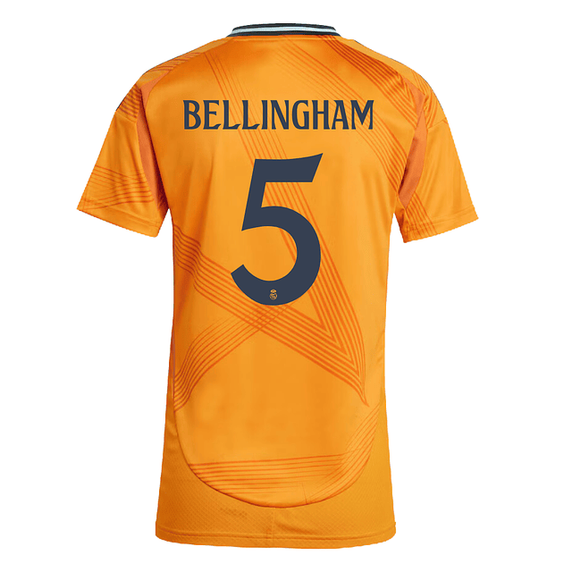 Camisola alternativa Real Madrid 24/25 - Bellingham 5 - Versão feminina