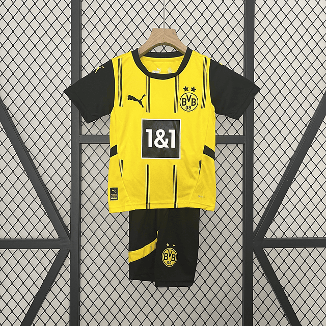 Kit Criança Borussia Dortmund principal 24/25