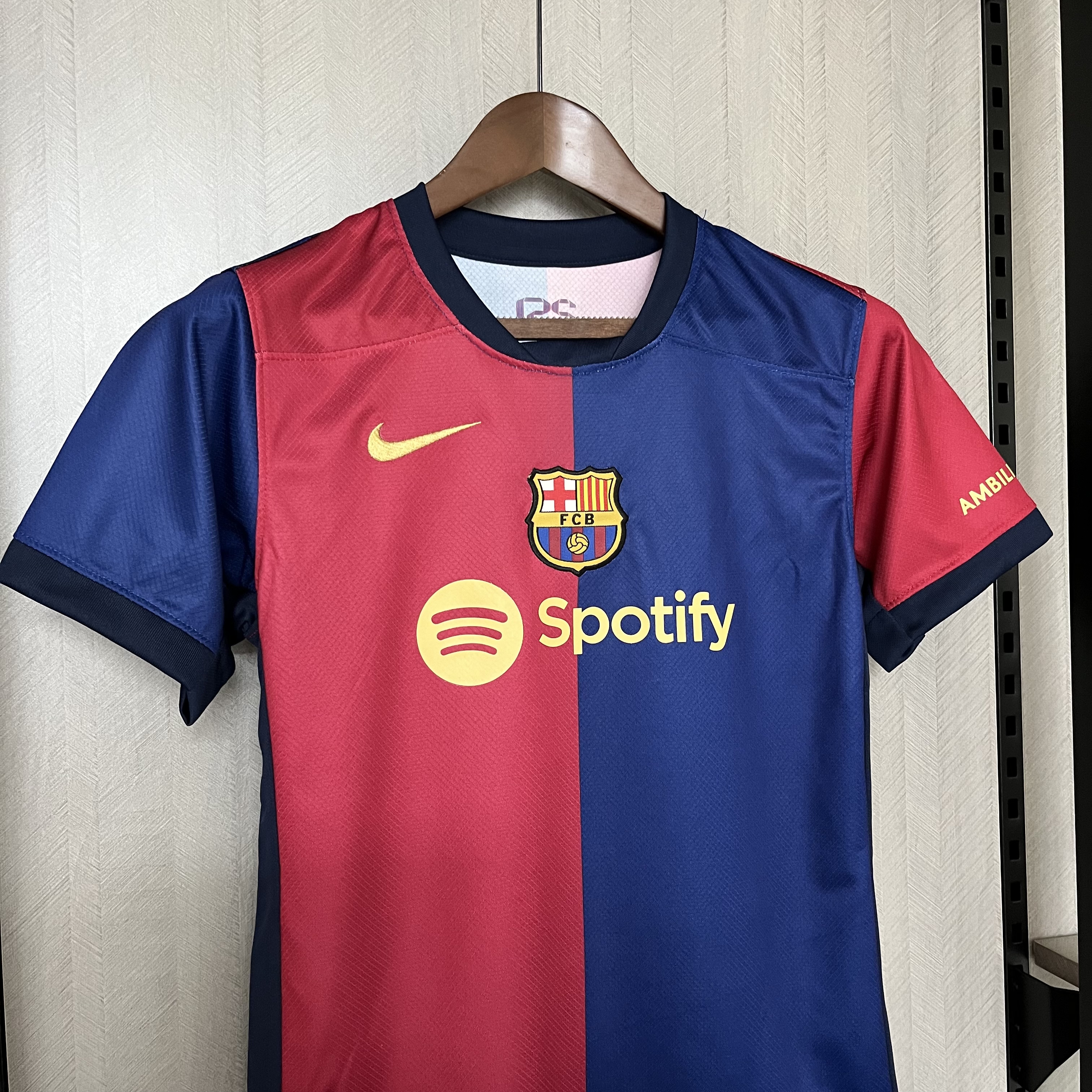 Criança - Camisola principal Barcelona 24/25 6