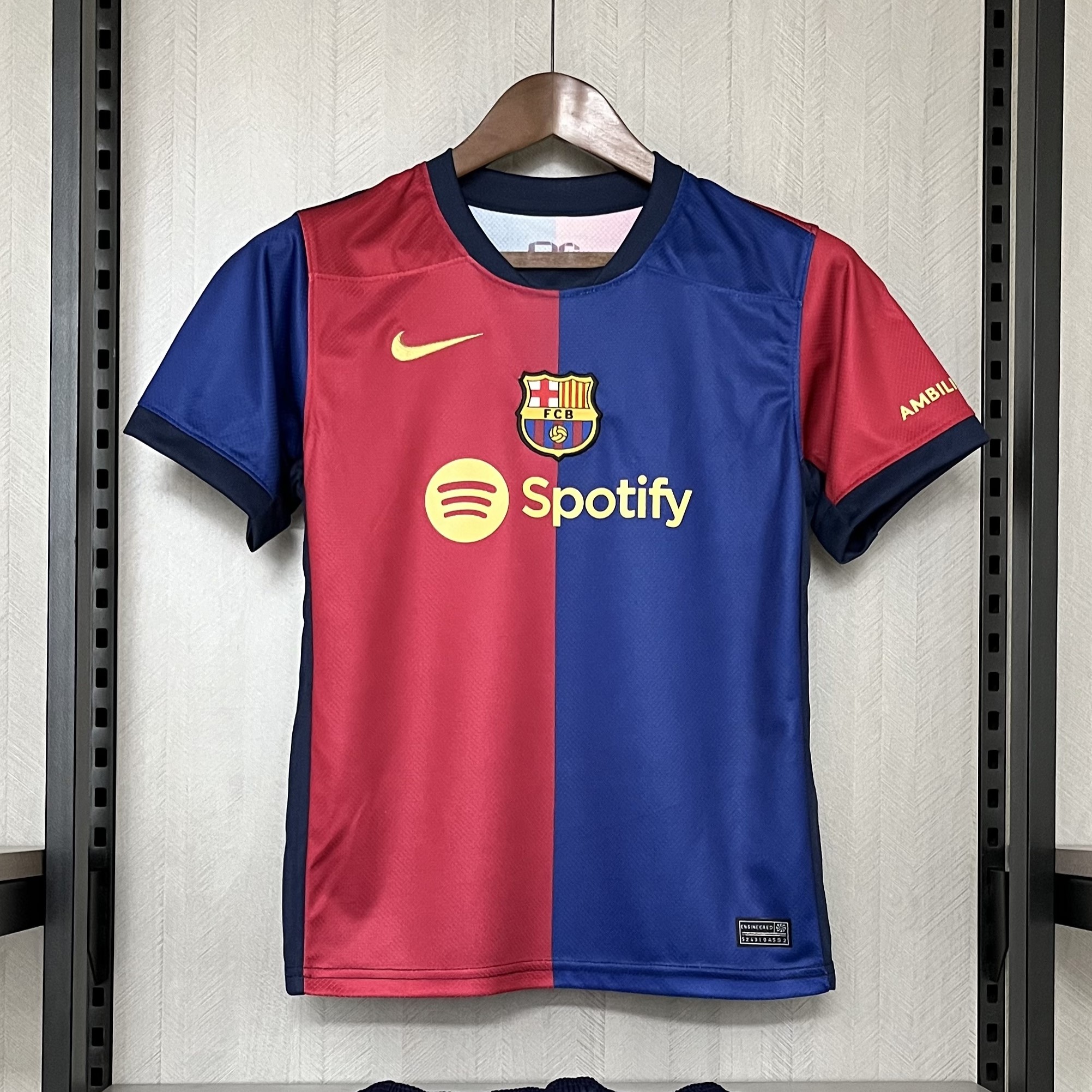 Criança - Camisola principal Barcelona 24/25 1