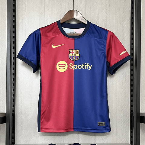 Criança - Camisola principal Barcelona 24/25