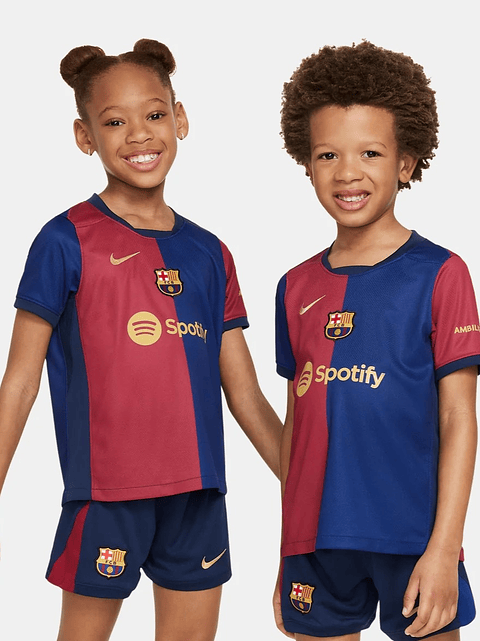 Criança - Camisola principal Barcelona 24/25