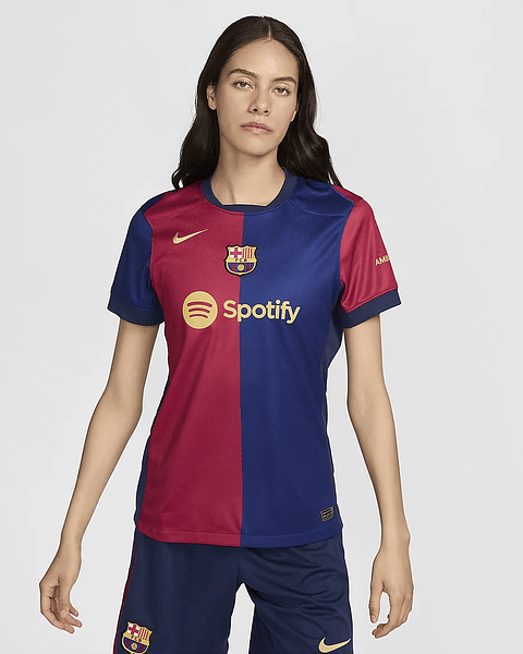 Camisola Principal Barcelona 24/25 - Versão feminina