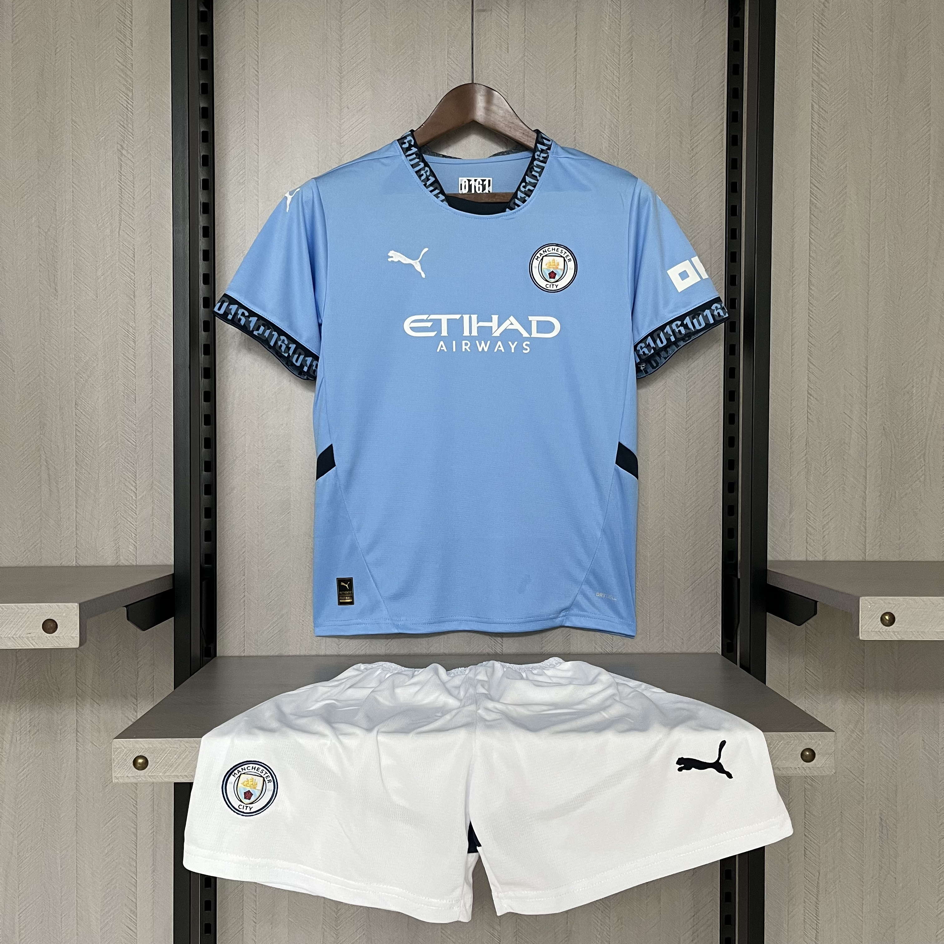Kit Criança Man City principal 24/25 1