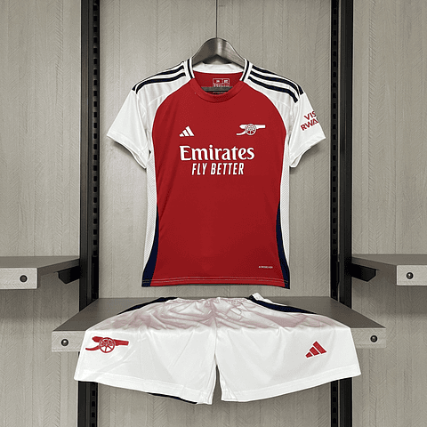 Kit Criança Arsenal principal 24/25