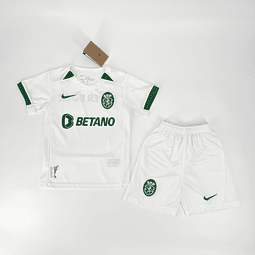 Kit Criança Sporting CP alternativo 24/25