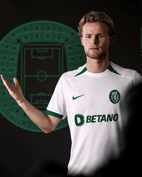 Kit Criança Sporting CP alternativo 24/25