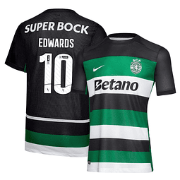 Camisola principal Sporting CP 24/25 - Edwards 10 - Versão adepto