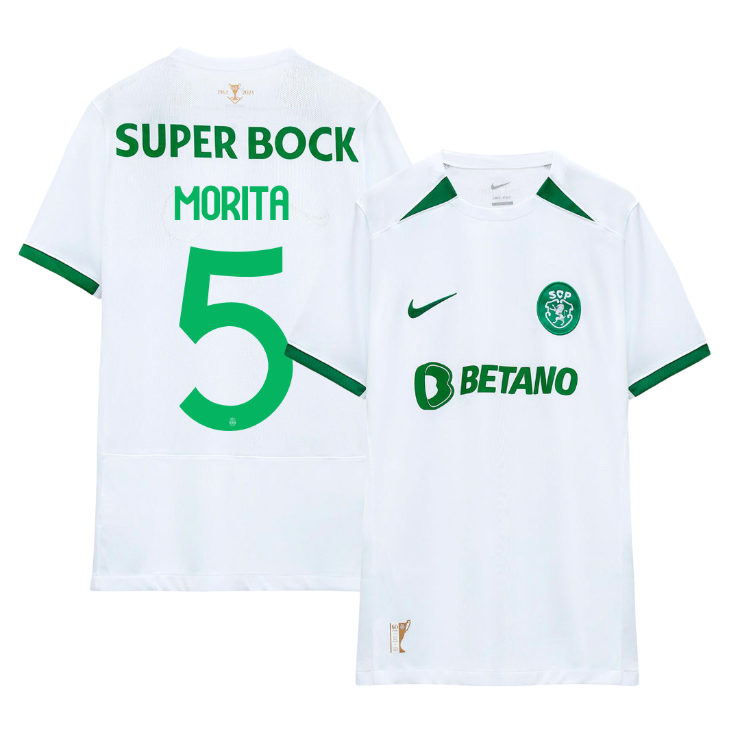 Criança - Camisola alternativa Sporting CP 24/25 - Morita 5 1