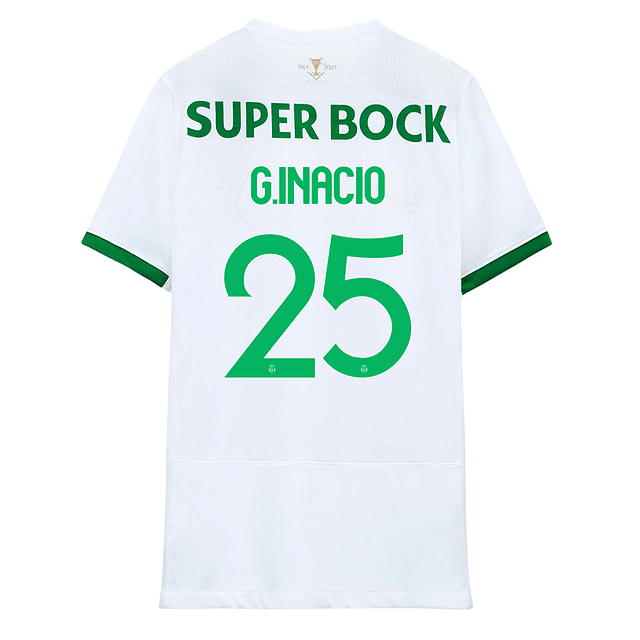 Camisola alternativa Sporting CP 24/25 - G.Inácio 25 - Versão adepto