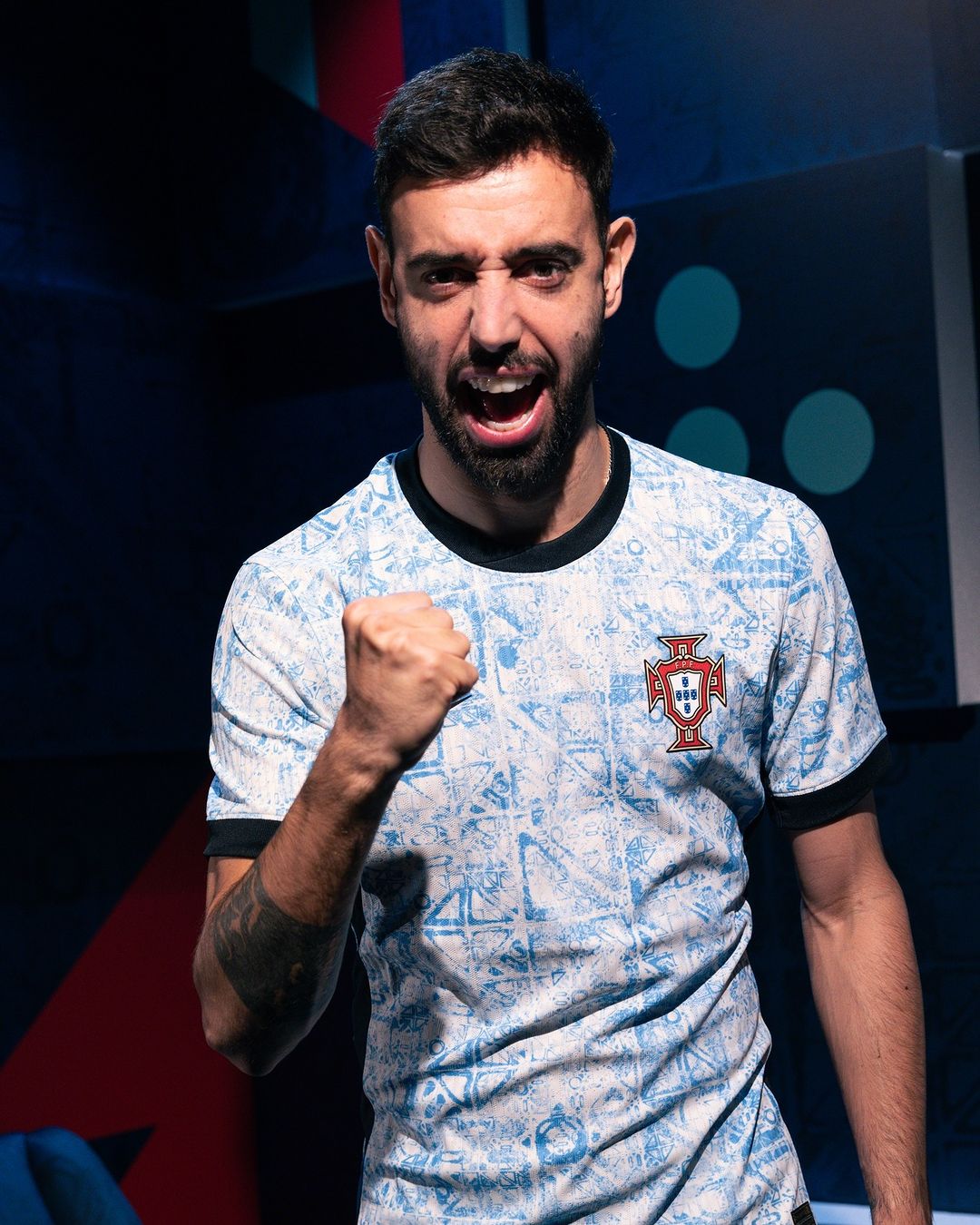 Criança - Camisola alternativa Portugal Euro 2024 - B.Fernandes 8 2