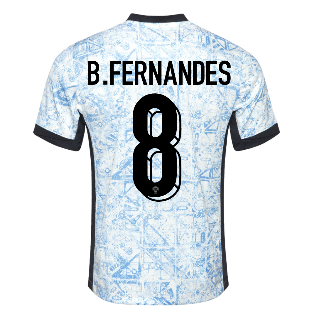 Camisola alternativa Portugal Euro 2024 - B.Fernandes 8 3