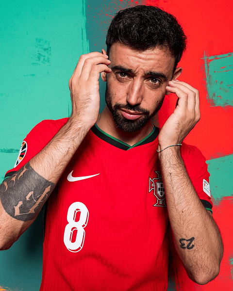 Camisola principal Portugal Euro 2024 - B.Fernandes 8