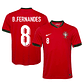 Criança - Camisola principal Portugal Euro 2024 - B.Fernandes 8 - Thumbnail 1