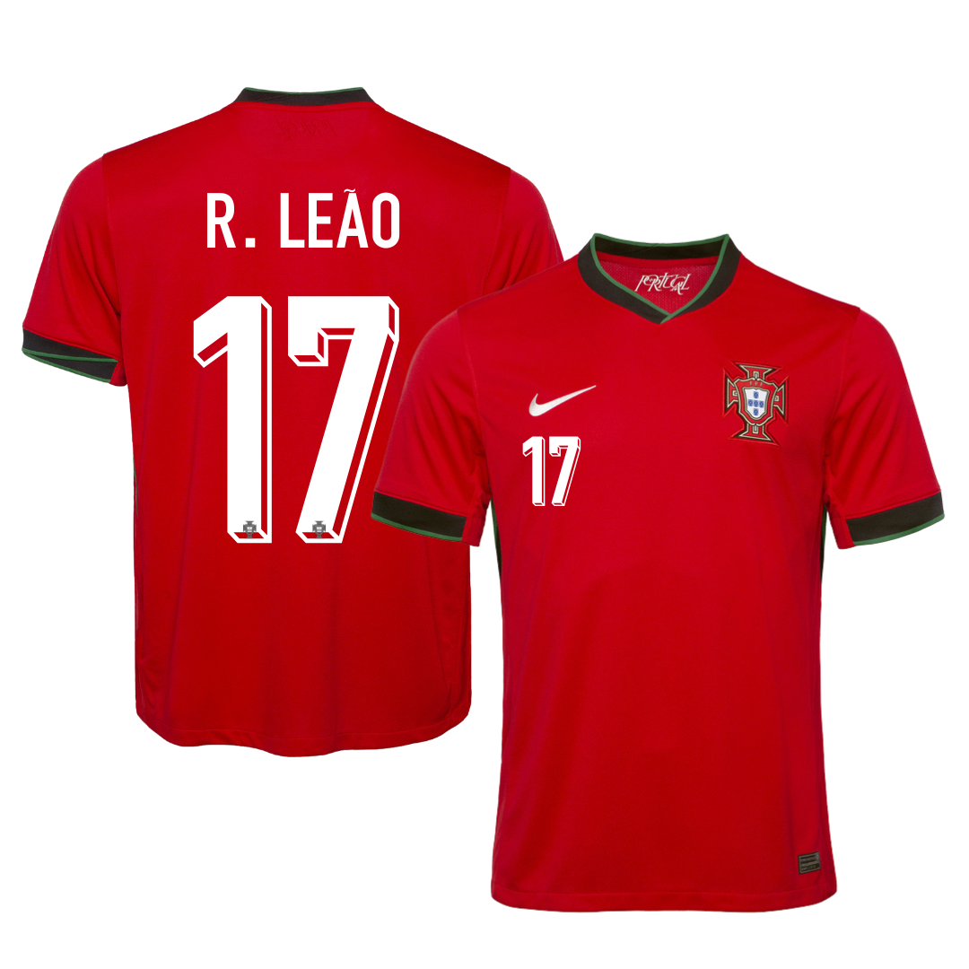 Camisola Principal Portugal Euro 2024 - R. Leão 17 1
