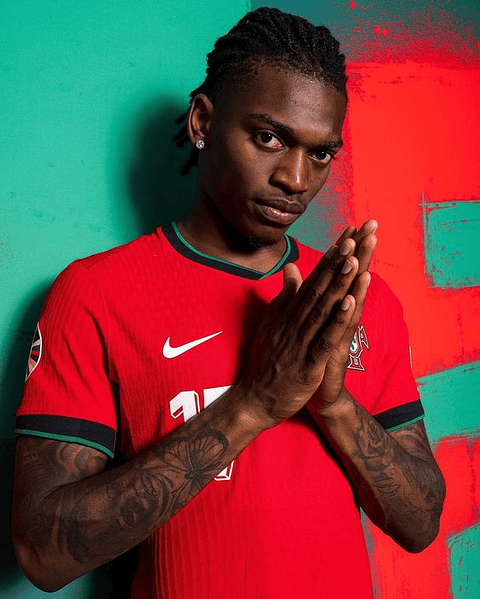 Camisola Principal Portugal Euro 2024 - R. Leão 17