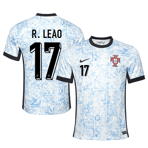 Criança - Camisola alternativa Portugal Euro 2024 - R. Leão 17