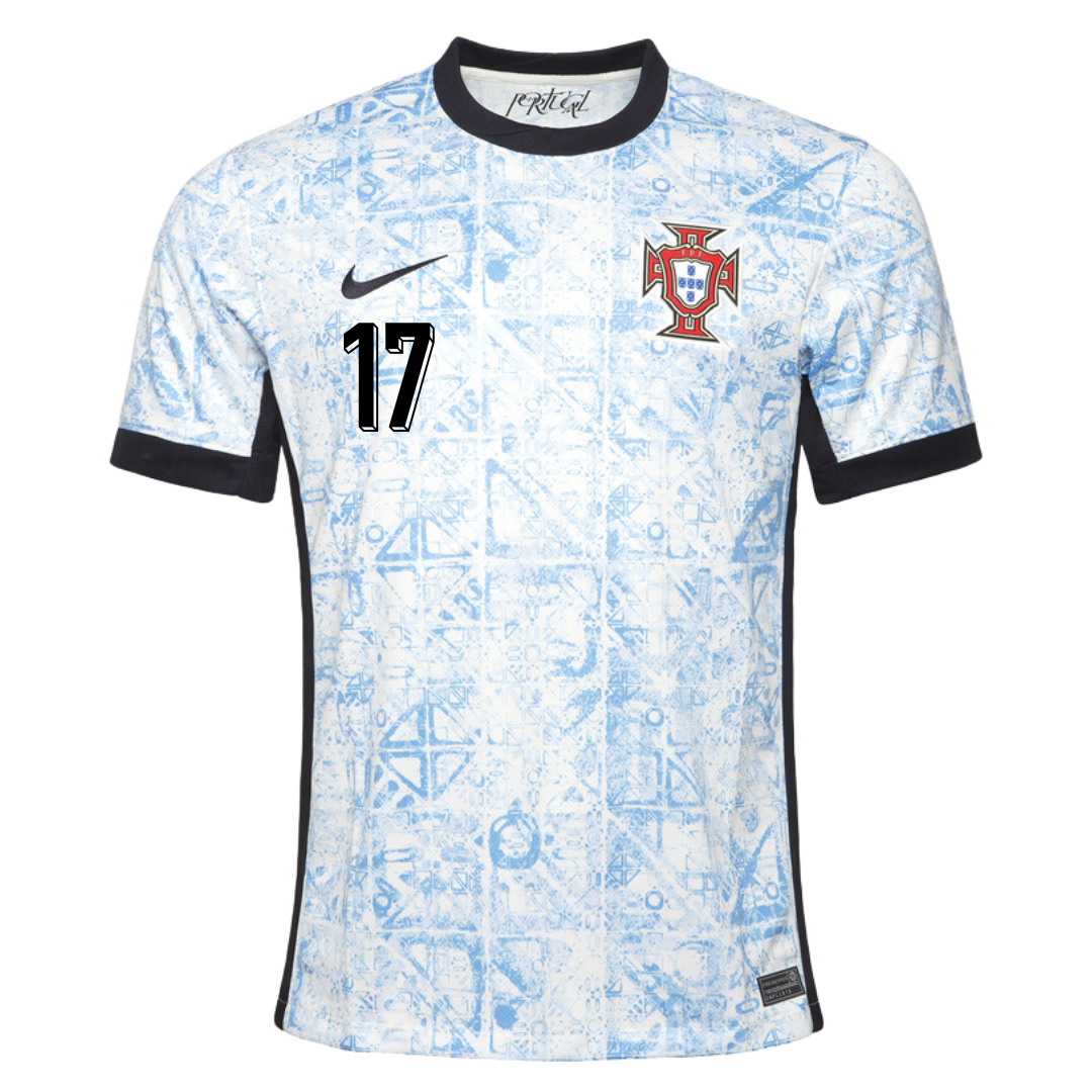 Criança - Camisola alternativa Portugal Euro 2024 - R. Leão 17 4