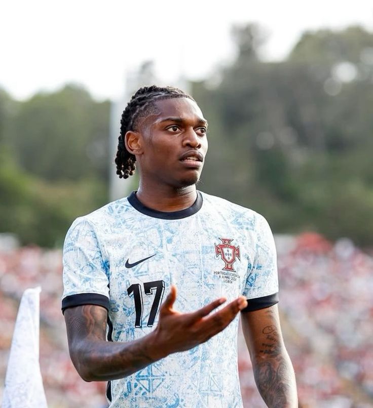 Camisola alternativa Portugal Euro 2024 - R. Leão 17 2