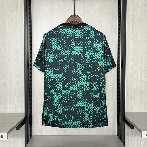 Camisola aquecimento Sporting CP 2024/2025 - Versão adepto