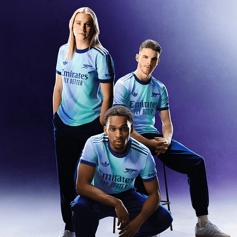 3ª Camisola Arsenal 24/25 - Versão Adepto
