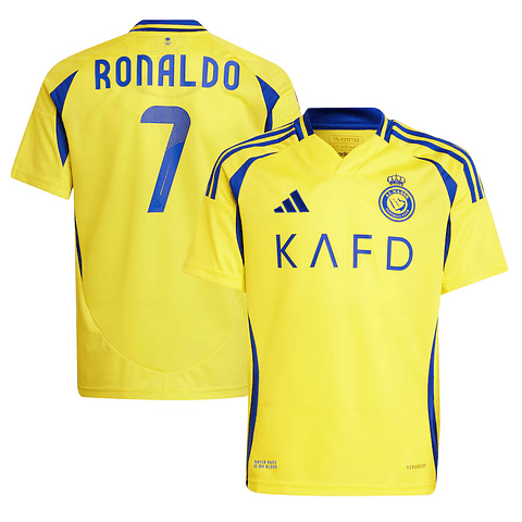Criança - Camisola principal Al-Nassr 24/25 - Ronaldo 7